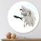 Designart - Vintage Australian Bird Illustrations II - Traditional Metal Circle Wall Art